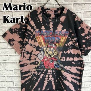 任天堂 - MARIO KART マリオカート タイダイ 1992 Tシャツ 半袖 輸入品