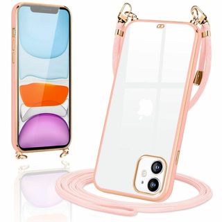 【色:ピンク_サイズ:iPhone11 Pro】iPhone11 ケース ショル(その他)