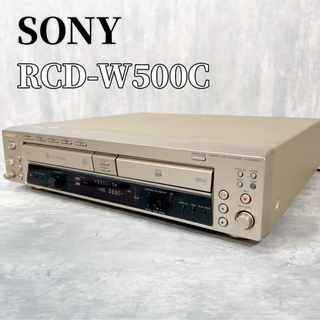 SONY - Z187 SONY ソニー RCD-W500C CDチェンジャー レコーダー