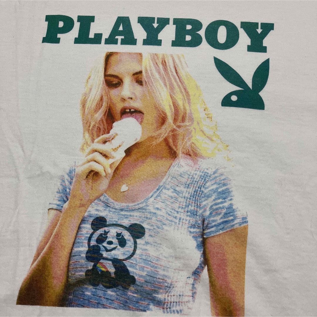 HYSTERIC GLAMOUR(ヒステリックグラマー)のHYSTERIC GLAMOUR × PLAYBOY tee tシャツ　XL メンズのトップス(Tシャツ/カットソー(半袖/袖なし))の商品写真