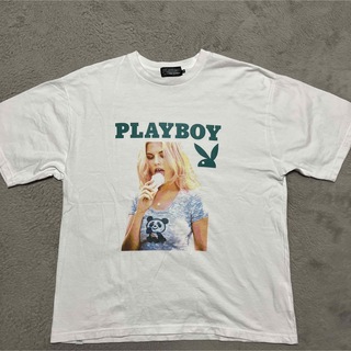 HYSTERIC GLAMOUR - HYSTERIC GLAMOUR × PLAYBOY tee tシャツ　XL