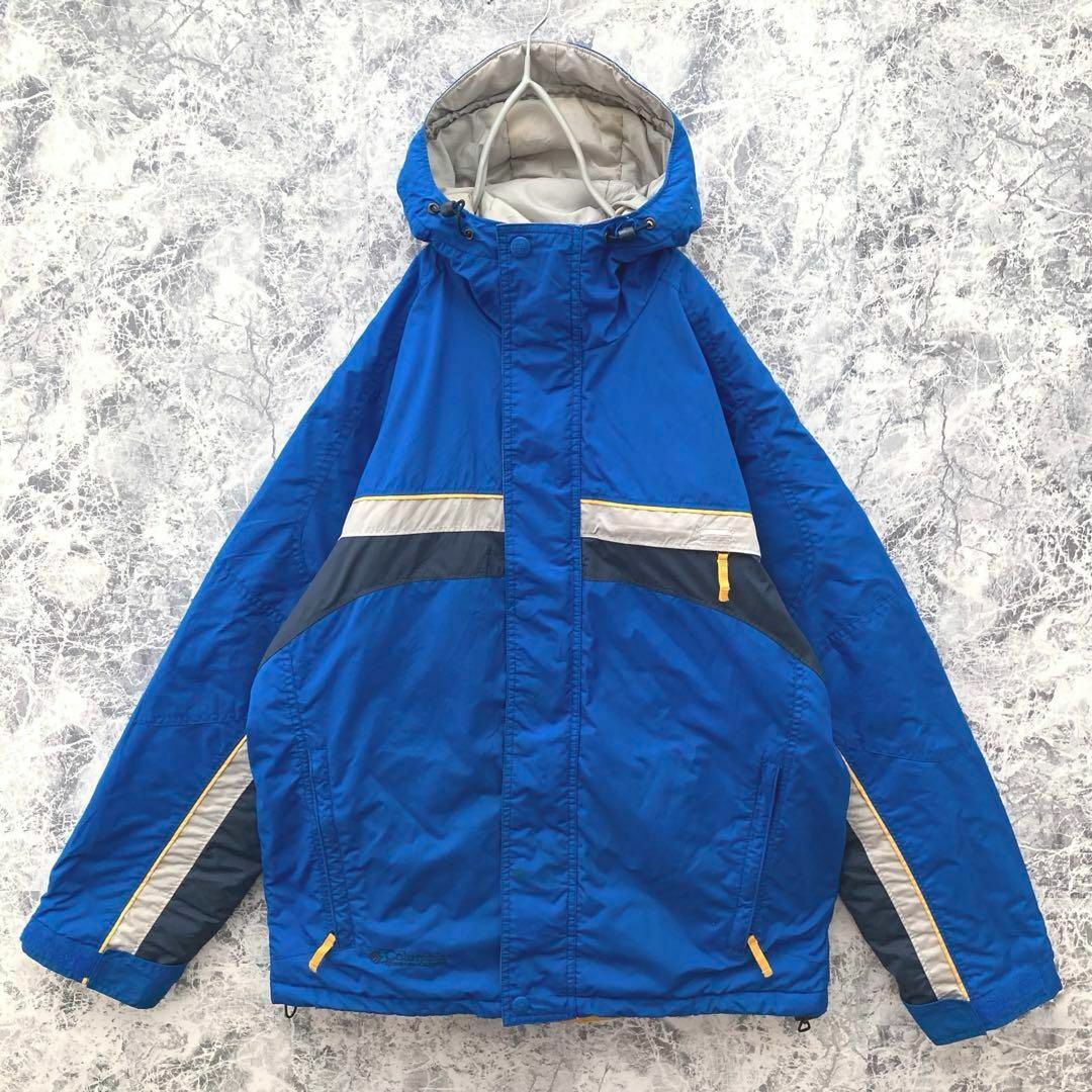 Columbia - IJ191 US古着コロンビア刺繍ロゴ旧タグマルチカラー Columbia - IJ191 US古着コロンビア刺繍ロゴ旧タグマルチカラー