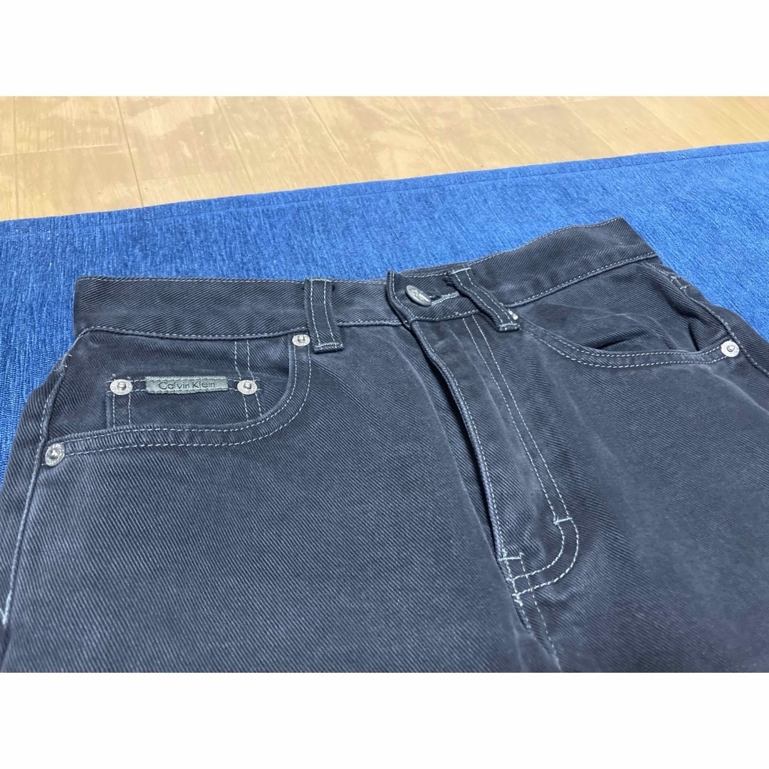 Calvin Klein(カルバンクライン)のCalvin Klein Jeans 90s Black Denim W27 メンズのパンツ(デニム/ジーンズ)の商品写真