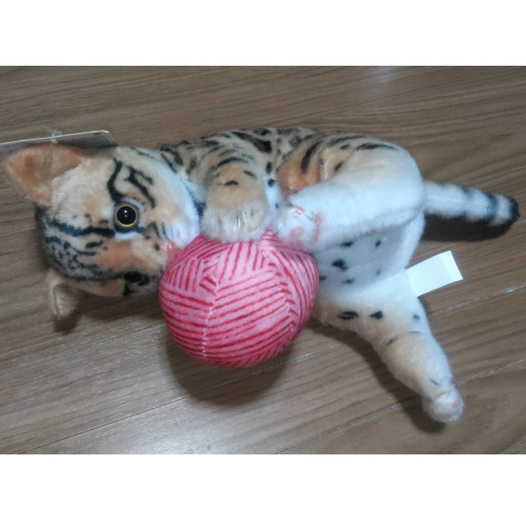 ベンガル　ぬいぐるみ　小猫　リアル エンタメ/ホビーのおもちゃ/ぬいぐるみ(ぬいぐるみ)の商品写真