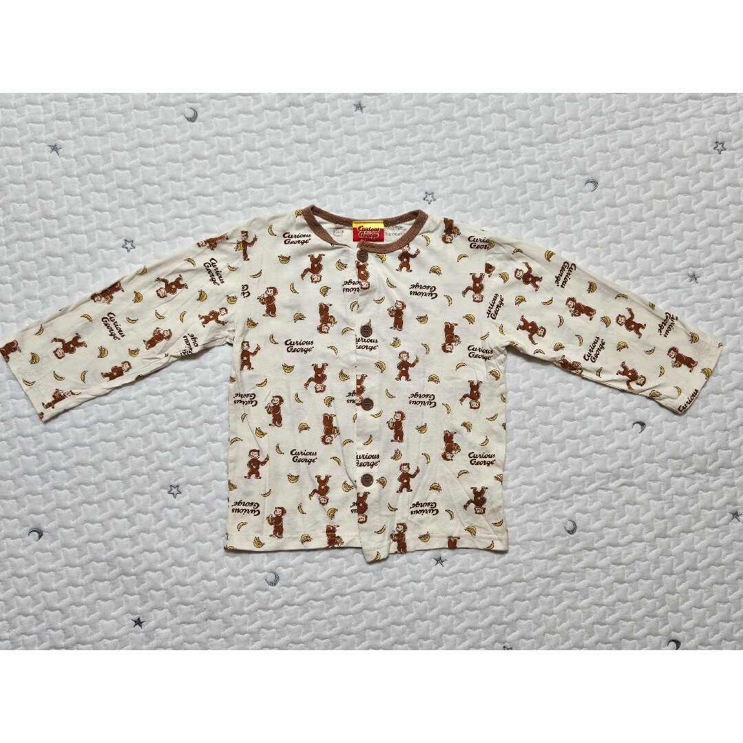 おさるのジョージ　パジャマセット キッズ/ベビー/マタニティのキッズ服男の子用(90cm~)(パジャマ)の商品写真