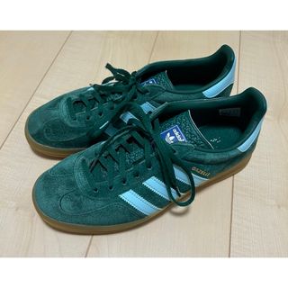 アディダス(adidas)のアディダス　ガゼル　インドア　グリーン　26.5cm(スニーカー)