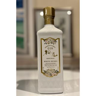 【限定品❗️２本セット】桜尾ジン　ホワイトハーブス　700ml(蒸留酒/スピリッツ)