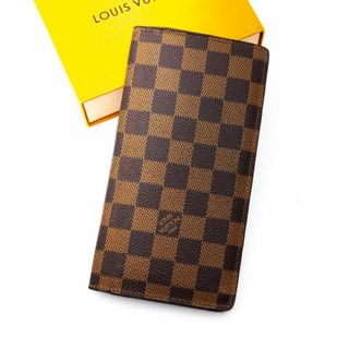 ルイヴィトン(LOUIS VUITTON)の★美品★ ヴィトン 長財布 ダミエ ポルトフォイユ ブラザ(財布)