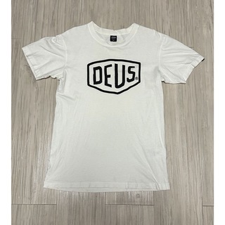 ★★ 【人気】DEUS ホワイトロゴTシャツ　  ★★