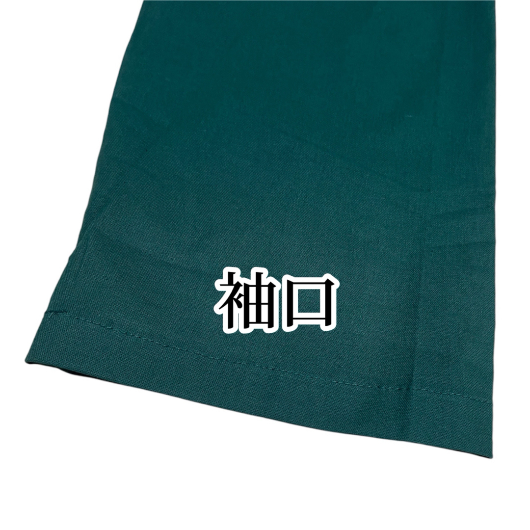 ロングワンピース 体型カバー ゆったり マタニティ グリーン ワンピース 韓国 レディースのワンピース(ロングワンピース/マキシワンピース)の商品写真