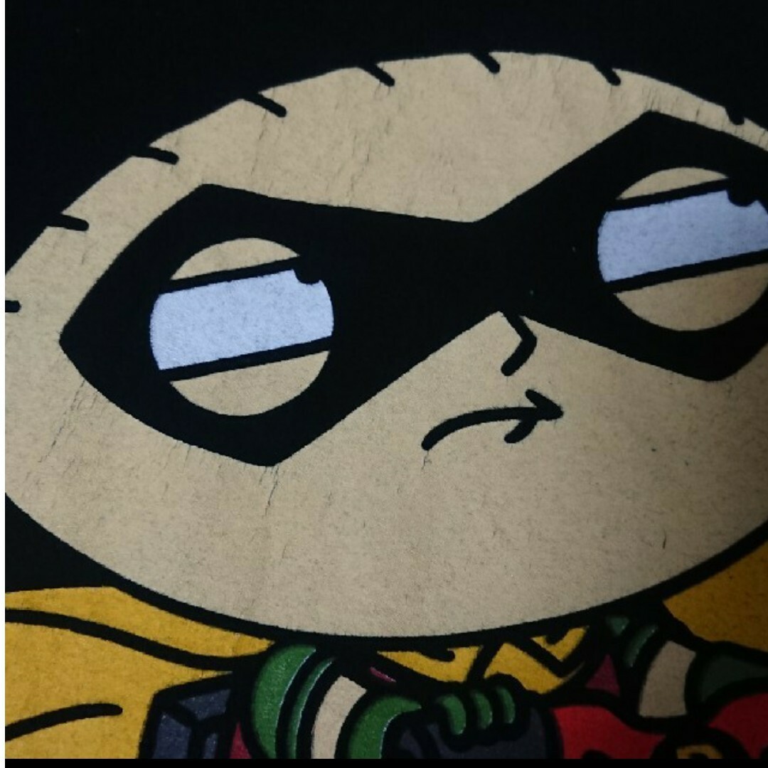 ファミリーガイ Tシャツ アニメキャラクター古着 ビッグプリント メンズのトップス(Tシャツ/カットソー(半袖/袖なし))の商品写真