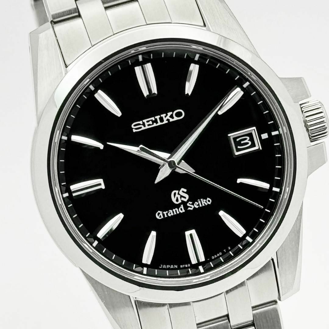 Grand Seiko(グランドセイコー)の極美品 グランドセイコー 9Fクォーツ SBGX049 9F62 ブラック QZ メンズの時計(腕時計(アナログ))の商品写真