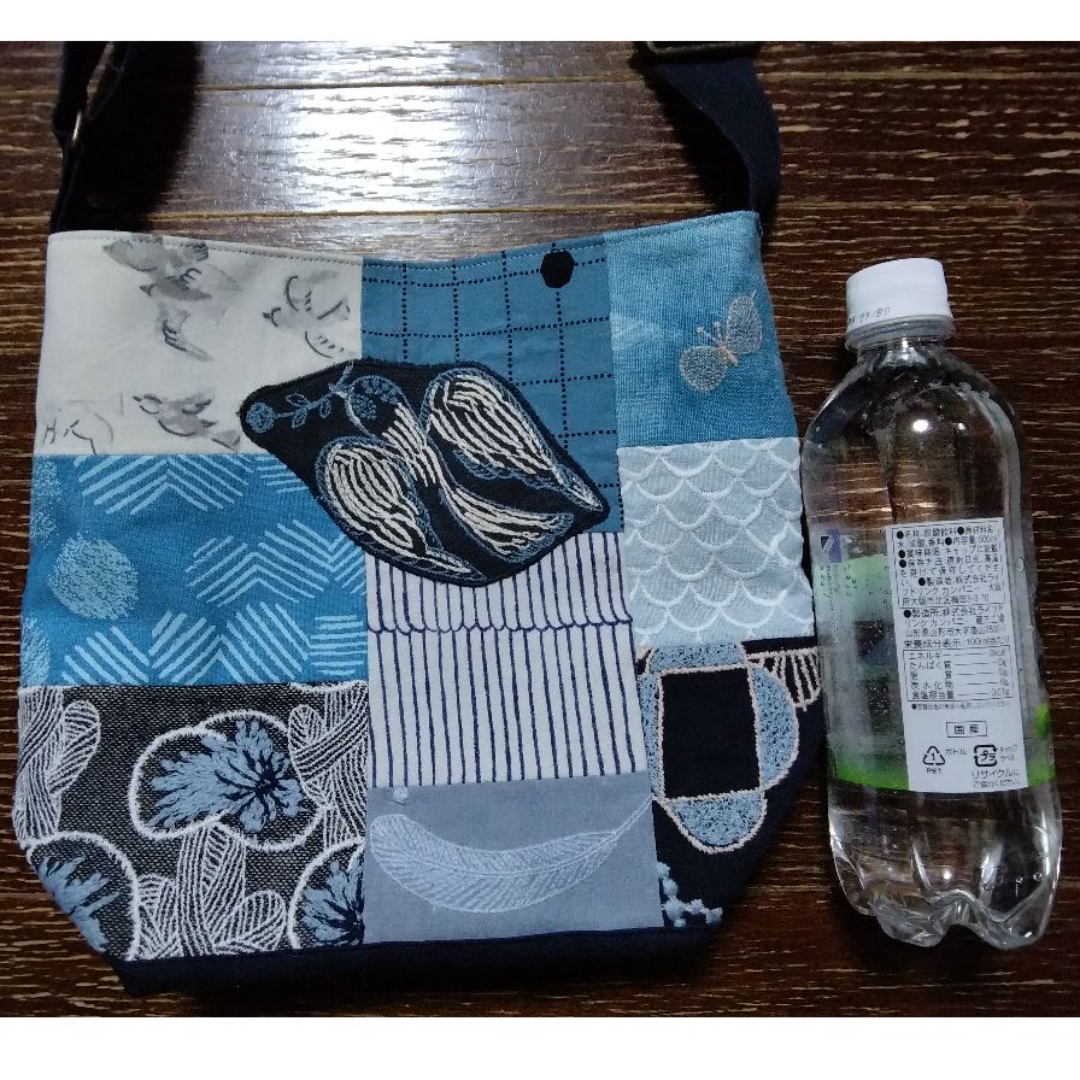 mina perhonen(ミナペルホネン)のミナペルホネン　ブルー系のショルダーバッグ　2way レディースのバッグ(ショルダーバッグ)の商品写真