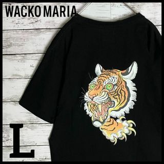 ワコマリア(WACKO MARIA)の【希少デザイン】ワコマリア ティムリーハイ トラ バックプリント Tシャツ(Tシャツ/カットソー(半袖/袖なし))