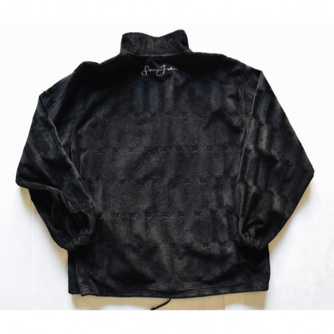 Sean John - SEAN JOHN ベロア ジャージセットアップ 黒 XXLの Sean John - SEAN JOHN ベロア ジャージセットアップ 黒 XXLの