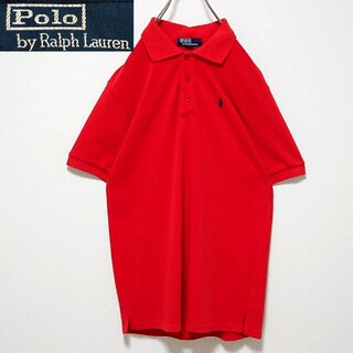 POLO RALPH LAUREN - 希少 サイズ ポロバイラルフローレン ワンポイント 刺繍 ロゴ 半袖 ポロシャツ