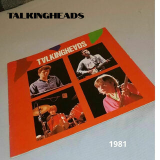 TALKINGHEADS/トーキングヘッズ1981ジャパンツアーパンフレット(ポップス/ロック(洋楽))