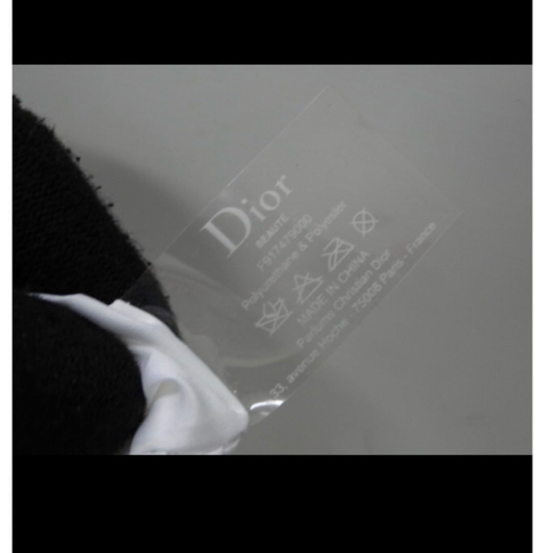 Christian Dior(クリスチャンディオール)のクリスチャンディオールノベルティポーチ　白　美品 レディースのファッション小物(ポーチ)の商品写真