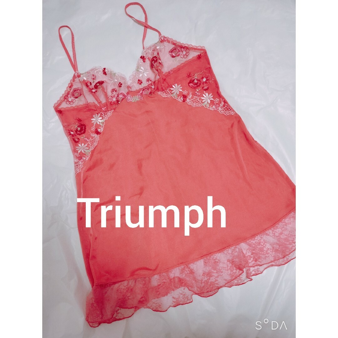 Triumph(トリンプ)のトリンプ　キャミソール　チェリーピンク レディースの下着/アンダーウェア(その他)の商品写真