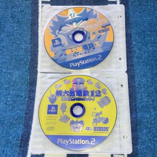 プレイステーション2(PlayStation2)のPS2 桃太郎電鉄X & 桃太郎電鉄12  ※ケース、取説無し(家庭用ゲームソフト)