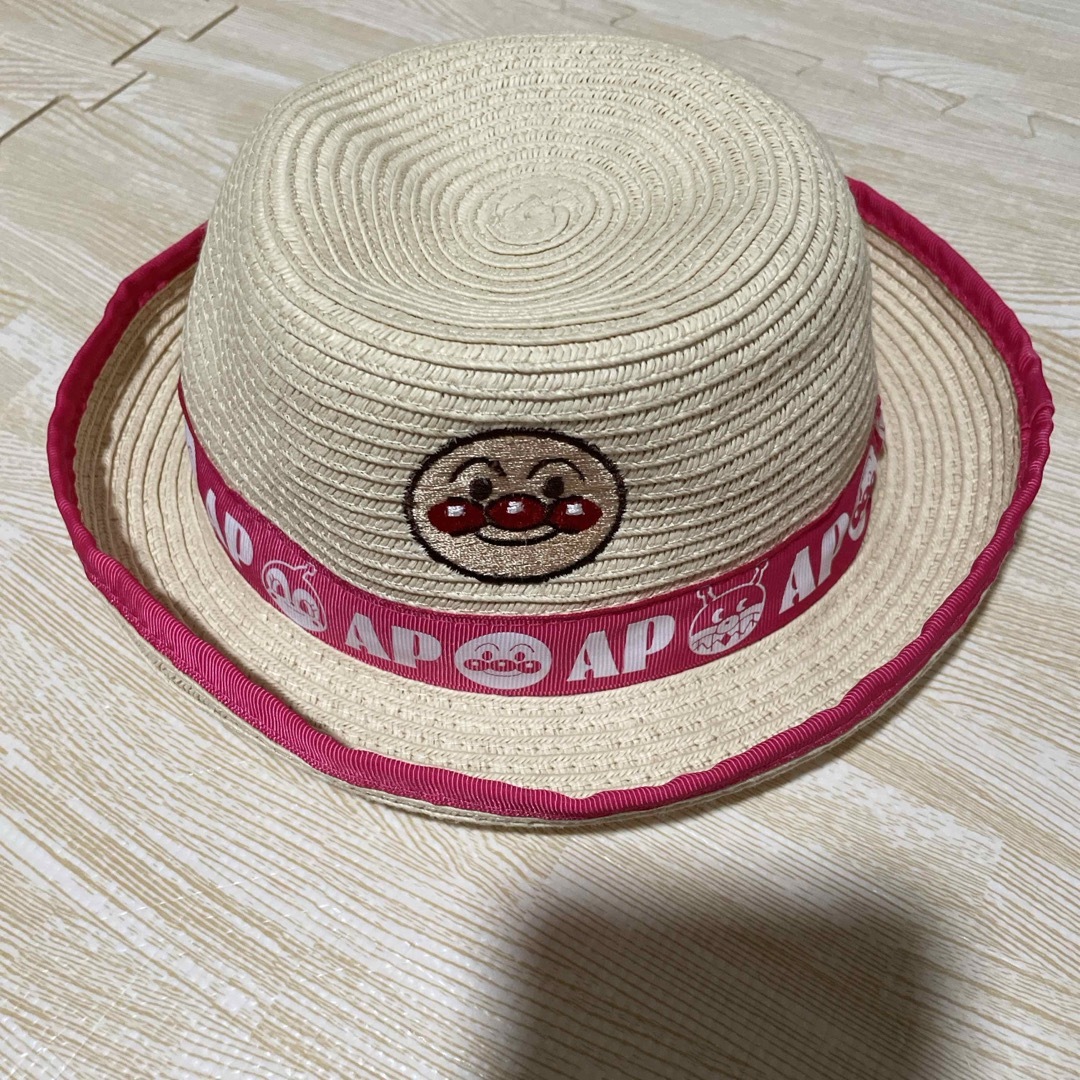 BANDAI(バンダイ)のアンパンマン 麦わら帽子 キッズ/ベビー/マタニティのこども用ファッション小物(帽子)の商品写真