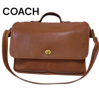 コーチ(COACH)のOLD COACH　オールド　コーチ　レザー　ショルダーバッグ　ブリーフケース(ショルダーバッグ)