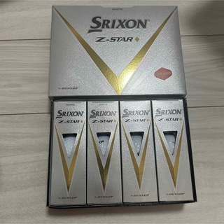 新品！スリクソン Z-STAR ダイヤモンド ホワイト 1ダース 2023年(ゴルフ)