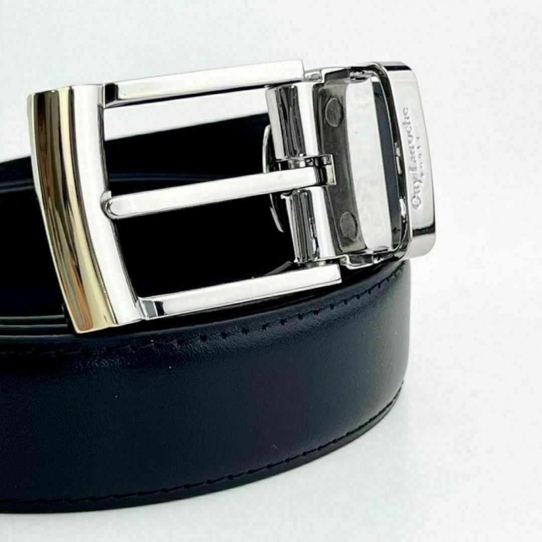 【B級品】Guy Laroche PARIS ベルト ブラック ギラロッシュ 黒 メンズのファッション小物(ベルト)の商品写真