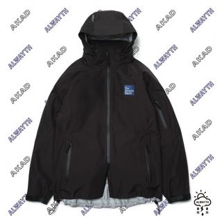 ワンエルディーケーセレクト(1LDK SELECT)の新品 Alwayth shell jacket by AKAD BLACK L(ナイロンジャケット)