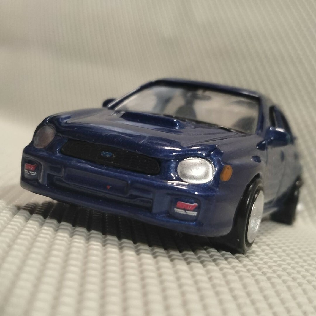 4945 ウェリー WELLY 2002年 スバルインプレッサ WRX STI エンタメ/ホビーのおもちゃ/ぬいぐるみ(ミニカー)の商品写真