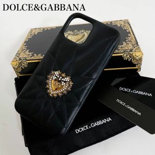 ドルチェアンドガッバーナ(DOLCE&GABBANA)の美品✨DOLCE&GABBANA iPhone12 スマホケース　ディポーション(iPhoneケース)