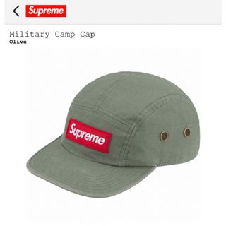 Supreme - Supreme Military Camp Cap キャップ オリーブ