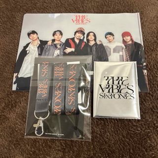 ストーンズ(SixTONES)のSixTONES THE VIBES CD購入者特典(先着) 3種セット(アイドルグッズ)