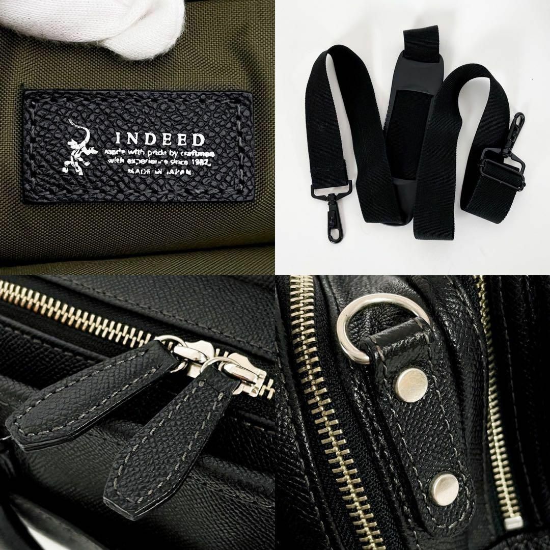 INDEED(インディード)の極美品✨INDEED レザービジネスバッグ　ブリーフケース　2way メンズのバッグ(ビジネスバッグ)の商品写真