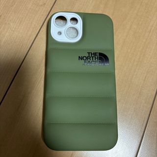 iPhone15用　ノースフェイス　ソフトケース