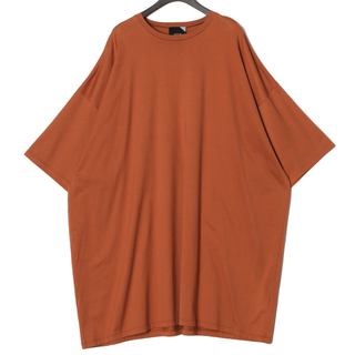 エイトン(ATON)の新品 ATON ブラウン 半袖 Tシャツ 定価20900円(Tシャツ(半袖/袖なし))