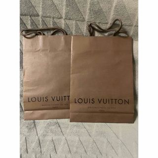 ルイヴィトン(LOUIS VUITTON)の✳︎LOUIS VUITTON✳︎ショッパー2枚セット✳︎(ショップ袋)