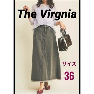 The Virgnia - The Verona ザヴァージニア　デニムAラインスカート　サイズ36