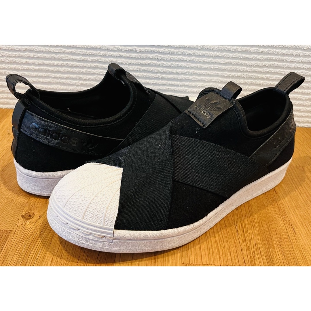 Originals（adidas）(オリジナルス)の【中古】adidas Originals スーパースタースリッポン 23.5㎝ レディースの靴/シューズ(スリッポン/モカシン)の商品写真