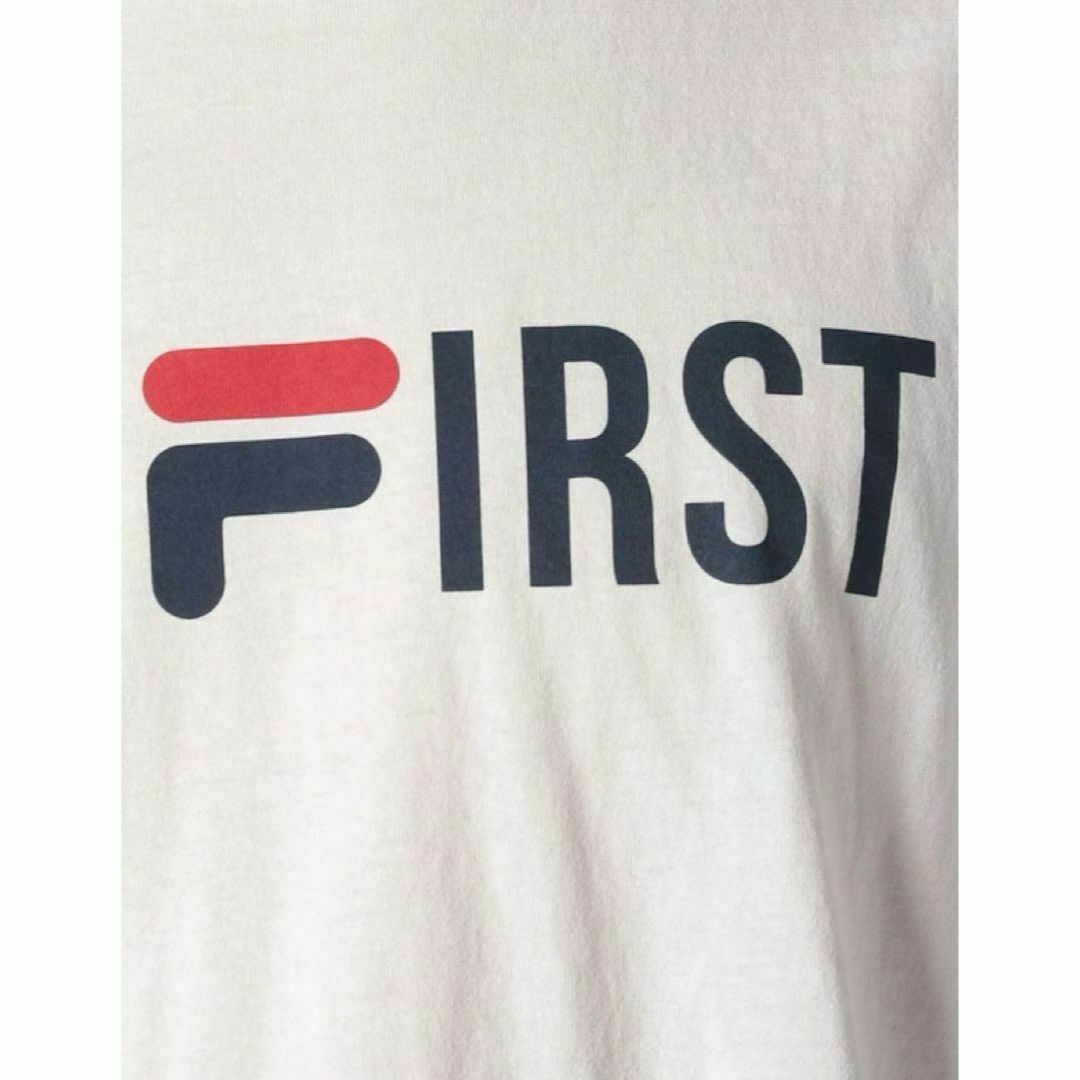 FILA(フィラ)の新品 FILA×BE:FIRST ユニセックス コラボロゴTシャツ 半袖 白 L メンズのトップス(Tシャツ/カットソー(半袖/袖なし))の商品写真