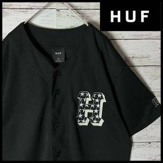 ハフ(HUF)の【超希少アイテム】ハフ ベースボール シャツ ワッペンロゴ(Tシャツ/カットソー(半袖/袖なし))