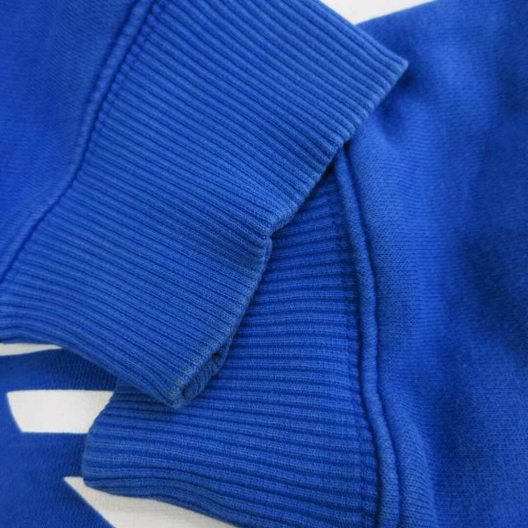 アディダスオリジナルス パーカー プルオーバー トレフォイル ブルー O メンズのトップス(パーカー)の商品写真