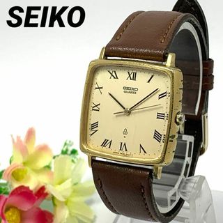 セイコー(SEIKO)の247 SEIKO セイコー メンズ 腕時計 クオーツ式 ゴールド ビンテージ(腕時計(アナログ))