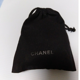 シャネル(CHANEL)の「③巾着袋」シャネル ブラック 巾着袋(ショップ袋)