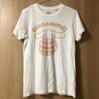 ユニクロ　シナモロール　Tシャツ　Mサイズ(Tシャツ(半袖/袖なし))