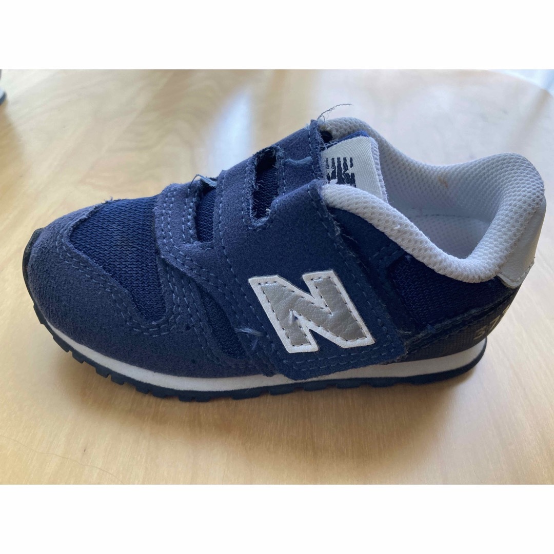 New Balance(ニューバランス)のニューバランス　キッズシューズ 373 ネイビー　14cm キッズ/ベビー/マタニティのベビー靴/シューズ(~14cm)(スニーカー)の商品写真