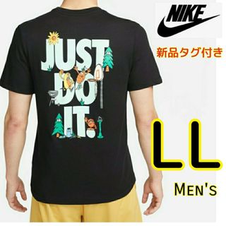 ナイキ(NIKE)のNIKE 半袖Tシャツ JDI 黒 LL JUST DO IT(Tシャツ/カットソー(半袖/袖なし))