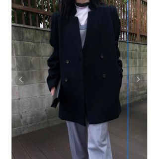 ameri PUFF SLEEVE WOOL JACKET