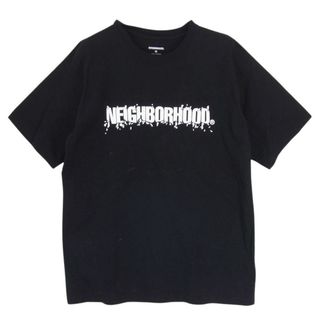 NEIGHBORHOOD ネイバーフッド Ｔシャツ VULGAR/C-TEE.SS ロゴ 半袖 Tシャツ ブラック系 M【中古】