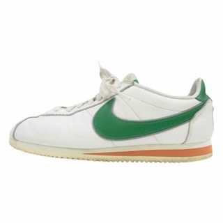 ナイキ(NIKE)のNIKE ナイキ スニーカー CJ6106-100 × Stranger Things ストレンジャーシングス Classic Cortez クラシック コルテッツ ホーキンス ハイ スクール スニーカー グリーン系 26.5cm【中古】(スニーカー)